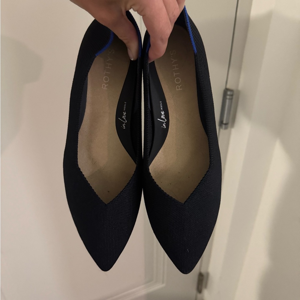 Rothy's black Women's heels